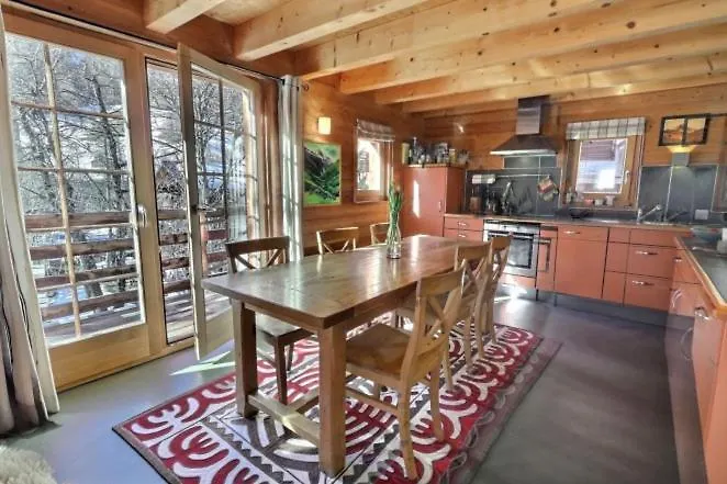 Grange De Fonville - - Valais Dağ evi Evolène