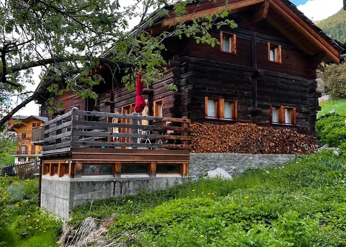 Grange De Fonville - - Valais Dağ evi